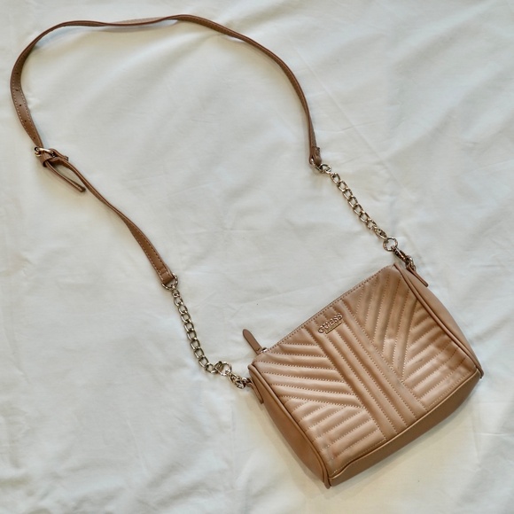 Guess Los Angeles Convertible Crossbody Creme - Picture 2 of 6